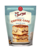 Bob's Red Mill Cinnamon Swirl Coffee Cake Baking Mix - 18.5 oz Bag (Pack of 4), Simple Clean Ingredients, Homemade Taste, Non-GMO
