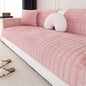 Velvet Couch Cover, Washable Sectional Sofa Cover, Anti Slip Sofa Slipcover by MDSASFD