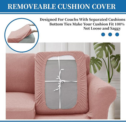 XINEAGE New 4 Pieces Extra Large Couch Covers - Image 6