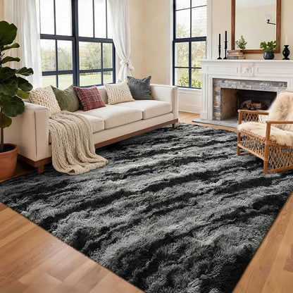 9x12 Ft Extra Large Shag Rugs for Living Room, Ultra Soft Fluffy Furry Area - Image 3