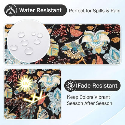 Waterproof Outdoor Cushion Covers, Stretch Patio Slipcovers | UV Resistant - Image 3