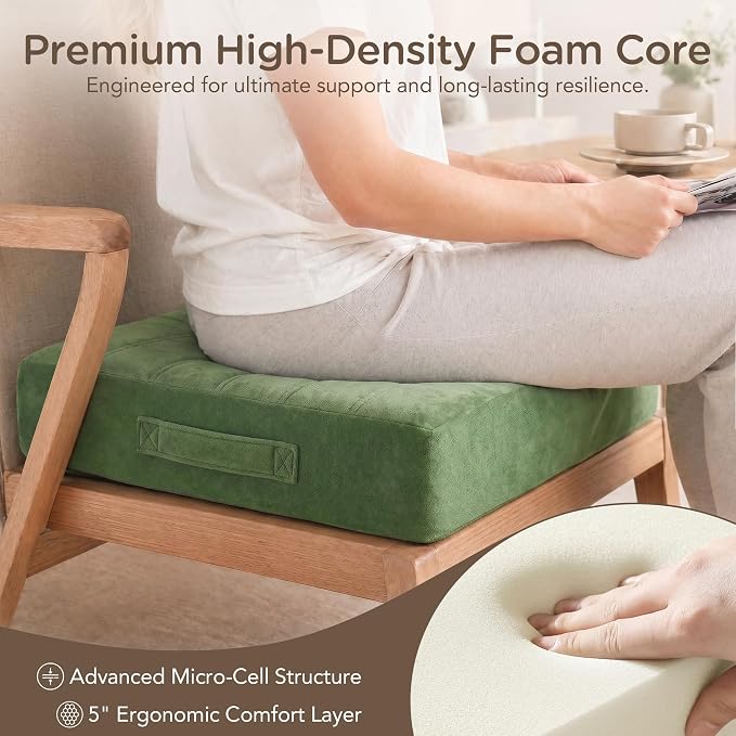 Codi Thick Replacement Couch Cushions, Upholstery Foam - Image 2