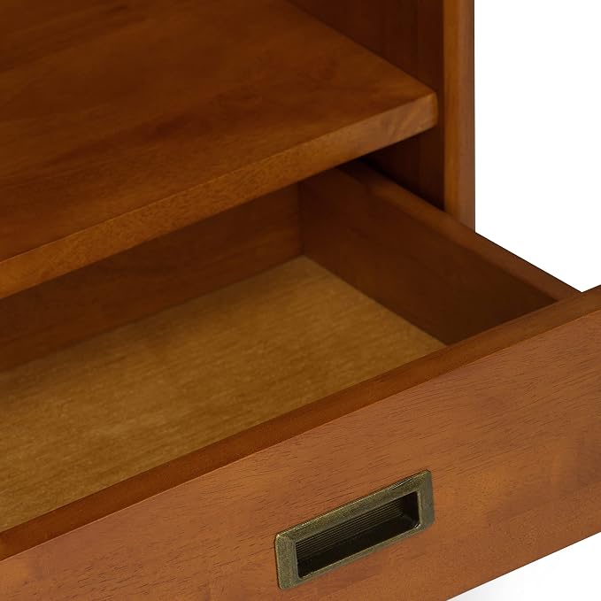 SIMPLIHOME Draper 22 inch Mid-Century Modern 6 Cubbie Bookcase - Image 10