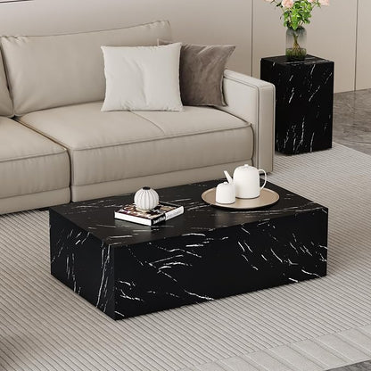 39.3'' Marble Coffee Table - Image 6