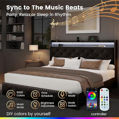 LARMACE King Size Bed Frame - Image 3