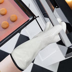 BBQ Gloves for Food Contact Grilling Gloves White, Medium