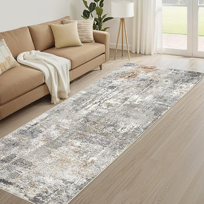 LOONGRUG Runner Rug 3x10 Washable Non-Slip Kitchen Neutral Modern Rug | - Image 8