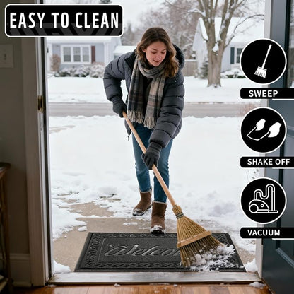 Yimobra Welcome Mat, Heavy Duty Sturdy Door Mats - Image 6