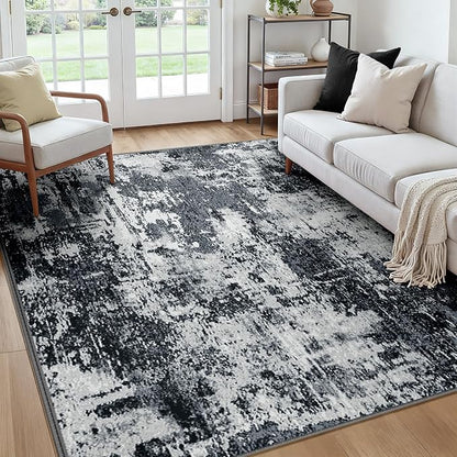 RELEANY Washable Square 7'x7' Area Rug by RELEANY