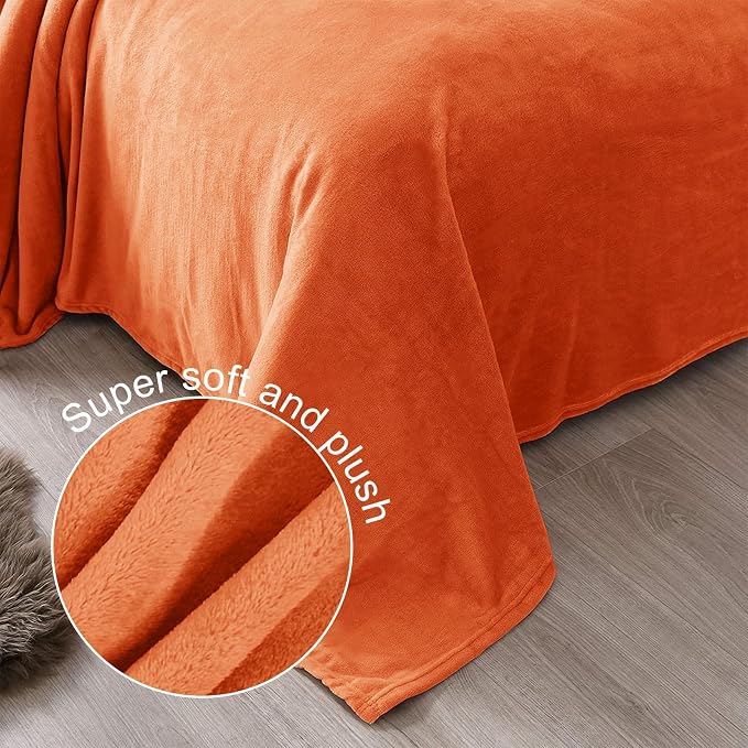 Exclusivo Mezcla Soft Large Fleece Throw Blanket - Image 5