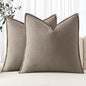 MIULEE Decorative Linen Pillow Covers 20x20 Inch Dune | Boho Farmhouse​ ​Fall by MIULEE