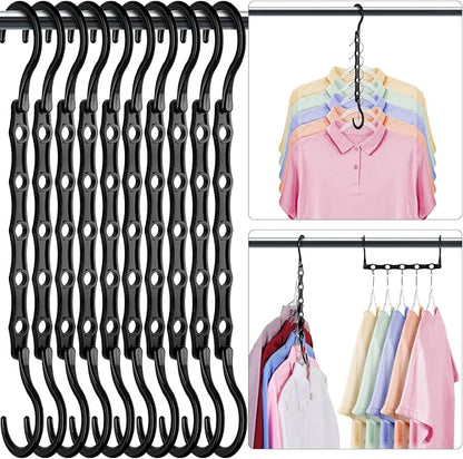 HOUSE DAY Closet Organizers and Storage 12 Pack, College Dorm Room Essentials by HOUSEDAY