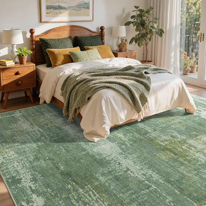 5x7 Ft Area Rugs for Living Room, Soft Non-Slip Washable Rugs Modern Abstract - Image 4