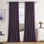 100% Blackout Curtains 96 Inch Length 2 Panels Set by Guken