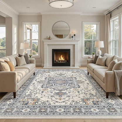 UERMEI 8x10 Area Rug Living Room Rugs - Image 6