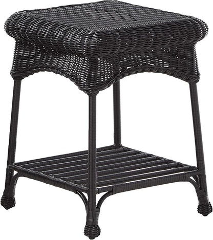 Jeco 3 Piece Rocker Wicker Chair Set - Image 5