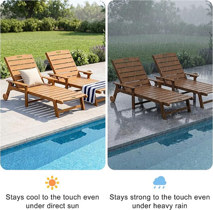 Outdoor Lounge Chair Set of 2 - Image 6