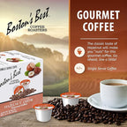 Boston’s Best - Hazelnut Creme Flavored, Delicious Gourmet Coffee Compatible with Keurig® Coffee Maker, 1 Count (42 Single Serve Cups)