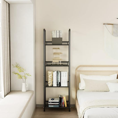 Bookshelf Vertical Storage Freestanding Storage Stand - Image 6