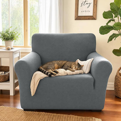 XINEAGE 2026 New Stretch Armchair Covers 1 Piece Chair Slipcovers Chair - Image 3