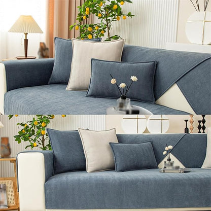 Funny Fuzzy Couch Cover, Chenille Couch Furniture Protector, Funny Fuzzy Couch - Image 5