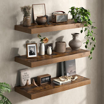 Floating Shelves 55Inch Long, 12 Inch Deep Floating Shelves - Image 2