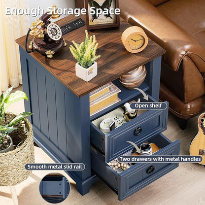Joaxswe 18" Farmhouse Night Stand - Image 4