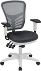 Flash Furniture Nicholas Mid-Back Swivel Office and Gaming Chair, Ergonomic by FlashFurniture