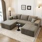 107.5" Cloud Modular Sectional Couch by Settab