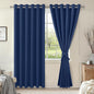 Room Darkening Curtains for Bedroom, 70 x 84 Inches, 2 Panels | Thermal by Hiasan