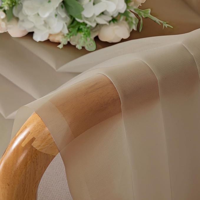 Extra Long Sheer Curtains 96 inches Long - Image 6