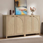 SICOTAS 68" W Rattan Sideboard Buffet Cabinet by SICOTAS