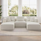 Novilla 106" Modular Sectional Sofa, Modern Cloud Sectional Couch by Novilla
