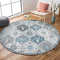 Lahome Moroccan Washable Round Rug, Soft Vintage Small Round Rug 3ft | Non-Slip by Lahome