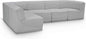 Meridian Furniture 118Grey-Sec5A Ollie Collection Modern | Contemporary Modular by MeridianFurniture