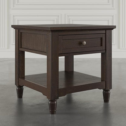 Brentwood Modern Transitional 24" Square End Table - Image 6