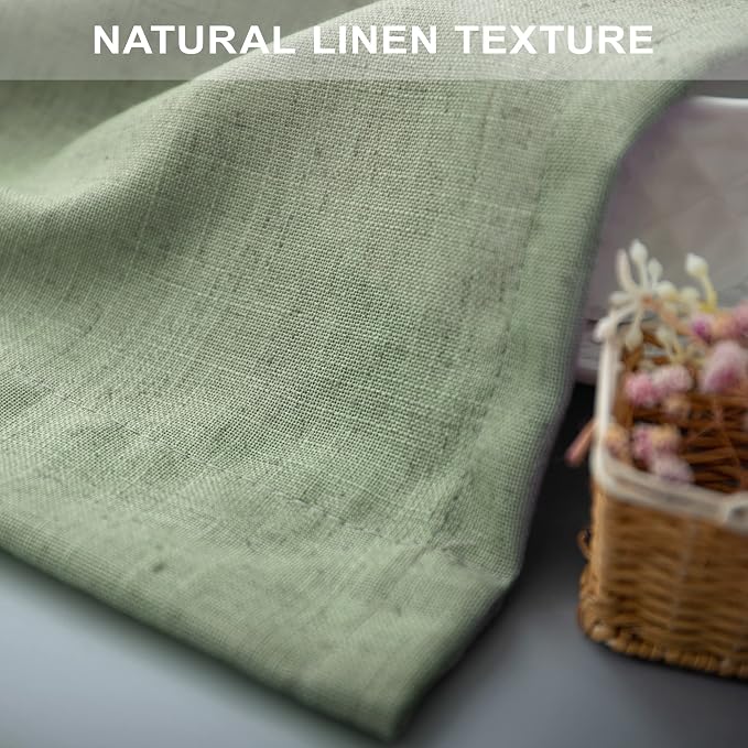 Sage Green Curtains 38 Inch Wide - Image 8