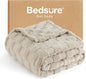 Bedsure GentleSoft Neutral Beige Throw Blanket by Unknown