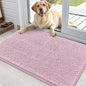 OLANLY Dog Door Mat for Muddy Paws 36x24, Super Absorbent Chenille Mud Mat | by OLANLY