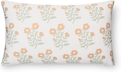 Crumbs Home Modern Farmhouse California Casual Indoor Outdoor Lumbar Pillow - Image 6