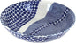 Blue Rose Polish Pottery - Blue Zara Large Salad Bowl - 9.75" Diameter - Great Bowl for Salad, Pasta, or Serving Guests