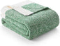 Snuggle Sac Green Throw XL Blanket 50x70, Super Soft Warm Blankets Oversized by SnuggleSac
