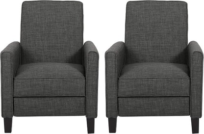 Christopher Knight Home Emmie Fabric Recliner, Moss Gray, Dark Brown by ChristopherKnightHome