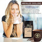 Christopher Bean Coffee - Certified Kosher - Decaf Ground Universal Drip Toasted Island Coconut Flavored Coffee| Flavored Coffee with Medium Roast 100% Arabica, No Sugar, No Fats, Non-GMO | 10-Ounce