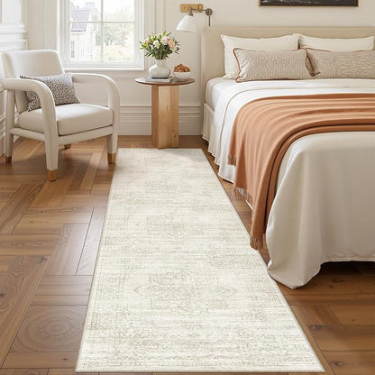 2x8 Runner Rug Non Slip, Washable Hallway Runner Rug, Nursery Room, Soft Runner - Image 3
