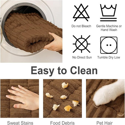 Couch Cover for Dogs, Washable Non Slip Plush Flannel Sofa Protector | Thick - Image 7
