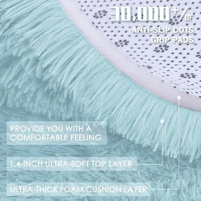 OLANLY 2x5 Machine Washable Runner Rugs - Image 8