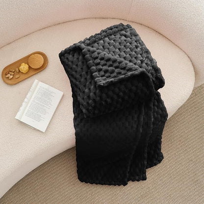 BEDELITE Black Throw Blanket for Couch, Soft Cozy Gifts for Women, 50 * 60 | 3D - Image 6