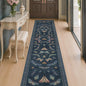 Vintage 2x10 Washable Entryway Indoor Runner Rug, Non Slip Carpet by HazoHaus