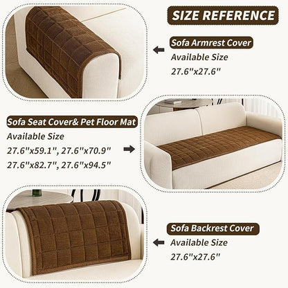 Couch Covers for Dogs Washable, Non Slip Couch Covers for Loveseat Sofa Pet - Image 3